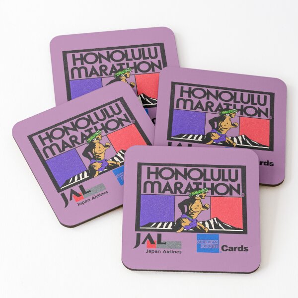 Item preview, Honolulu Marathon – Aloha Miles Retro Running designed and sold by bisha.