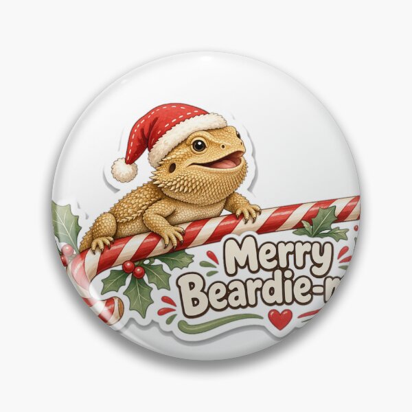 Item preview, Bearded Dragon Christmas Merry Beardie-mas Gift designed and sold by Soft Merch.