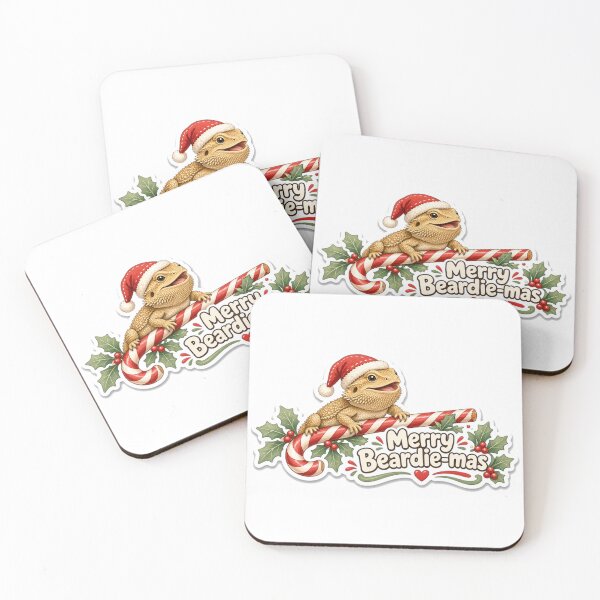 Item preview, Bearded Dragon Christmas Merry Beardie-mas Gift designed and sold by Soft Merch.