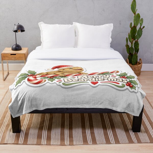 Item preview, Bearded Dragon Christmas Merry Beardie-mas Gift designed and sold by Soft Merch.