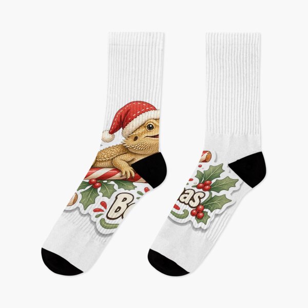 Item preview, Bearded Dragon Christmas Merry Beardie-mas Gift designed and sold by Soft Merch.