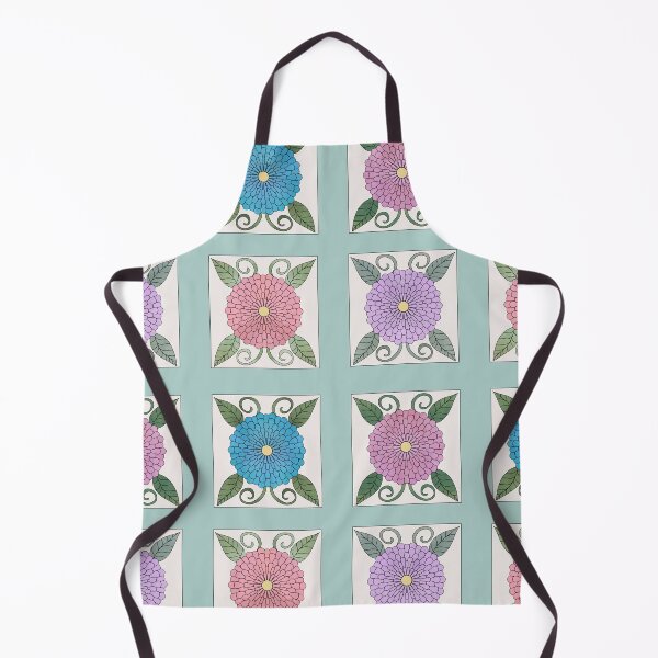 Item preview, Floral Quartet Quilt  designed and sold by JaygiesDesign.