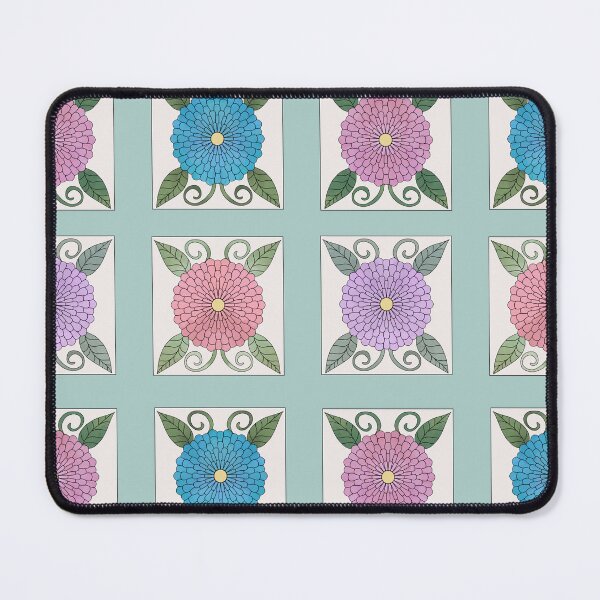 Item preview, Floral Quartet Quilt  designed and sold by JaygiesDesign.