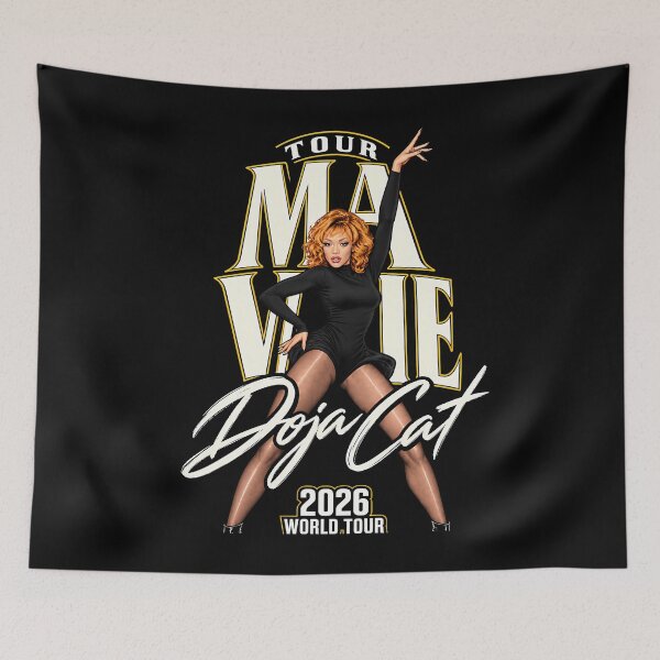 Item preview, Dojaa Cat Tour Ma Vie 2026 World Tour  designed and sold by graysonkylee.
