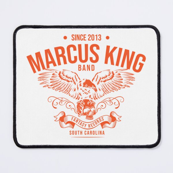 Item preview, Vibrant Orange Eagle Perched On Skull Crest Banner designed and sold by Vueltarutas.