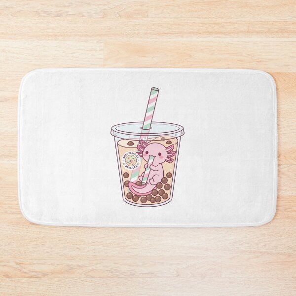 Item preview, Boba Tea Axolotl Cute Bubble Tea Drinker Kawaii Art designed and sold by Arc2020.