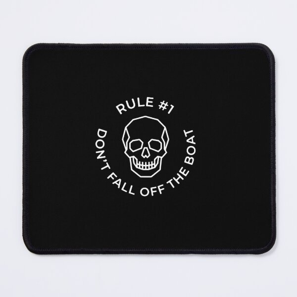 Item preview, Rule #1 Don't Fall Off The Boat Boating Sailor Captain Ocean Lover designed and sold by PopStars1993.