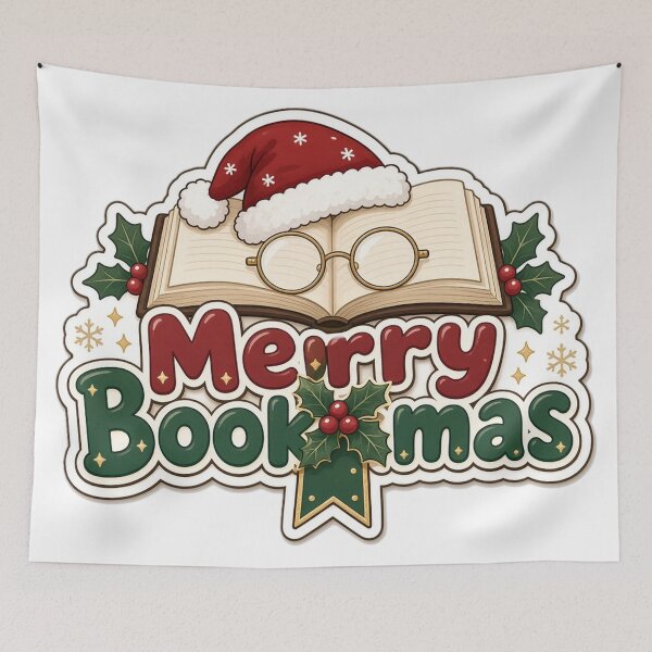Item preview, Librarian Christmas Merry Bookmas Gift designed and sold by Soft Merch.