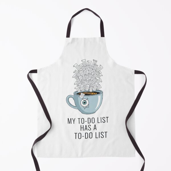 Item preview, My To-Do List Has a To-Do List – Funny Coffee Productivity Humor designed and sold by Apex Designs.