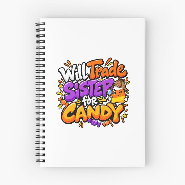 Item preview, Will Trade Sister for Candy Funny Halloween Candy Corn Design designed and sold by MotiveStuff.