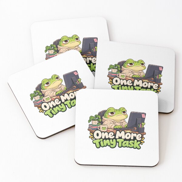 Item preview, One More Tiny Task Frog designed and sold by Ideaunluck-shop.