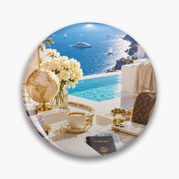 Item preview, Travel Manifestation Vision Board Poster Law of Attraction  designed and sold by VenusArt7.
