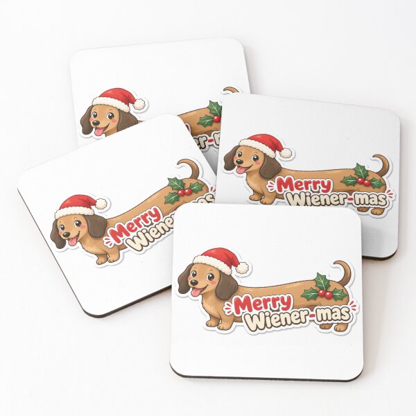Item preview, Dachshund Mom Christmas Merry Wiener-mas Gift designed and sold by Soft Merch.