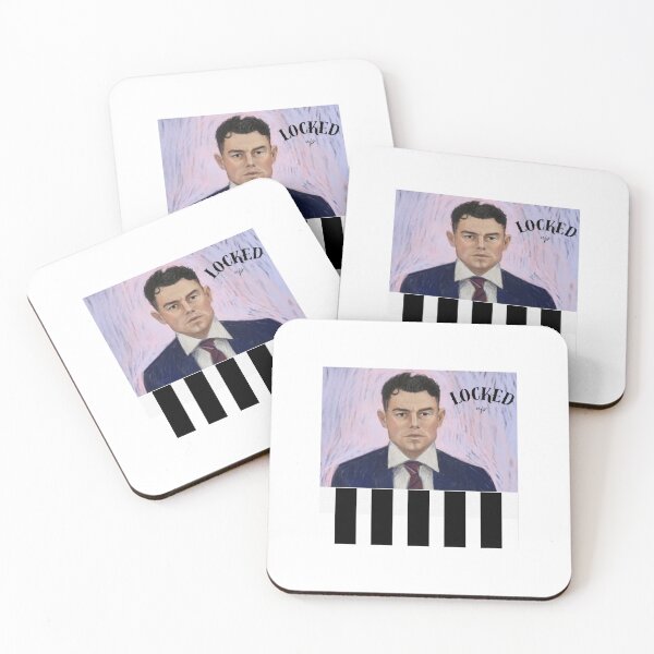 Item preview, Locked Up Lachie Neale Collingwood Prison Bars designed and sold by sportfolio.
