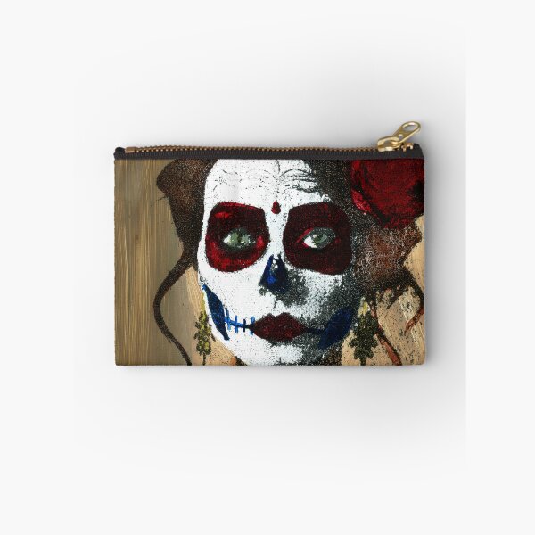 Aperçu de l'œuvre Catrina en ocre créée et vendue par ElvisSantanaArt.
