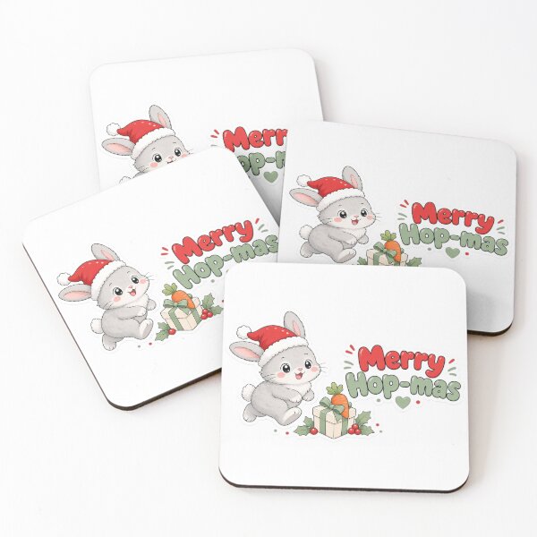 Item preview, Rabbit Mom Christmas Merry Hop-mas Gift designed and sold by Soft Merch.
