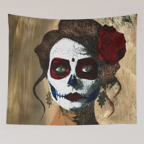 Item preview, Catrina En Ocre designed and sold by ElvisSantanaArt.