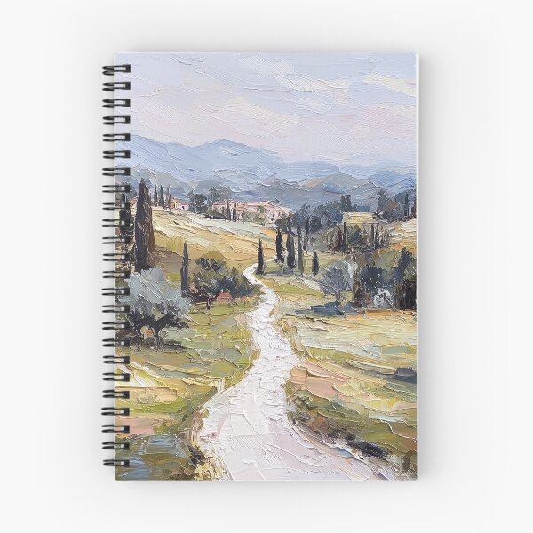 Item preview, Tuscany Cypress Road Countryside Painting designed and sold by NatureSight.