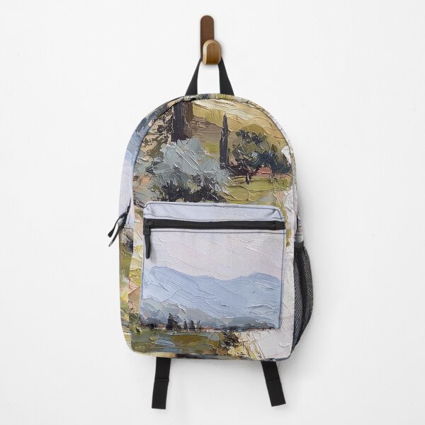Item preview, Tuscany Cypress Road Countryside Painting designed and sold by NatureSight.
