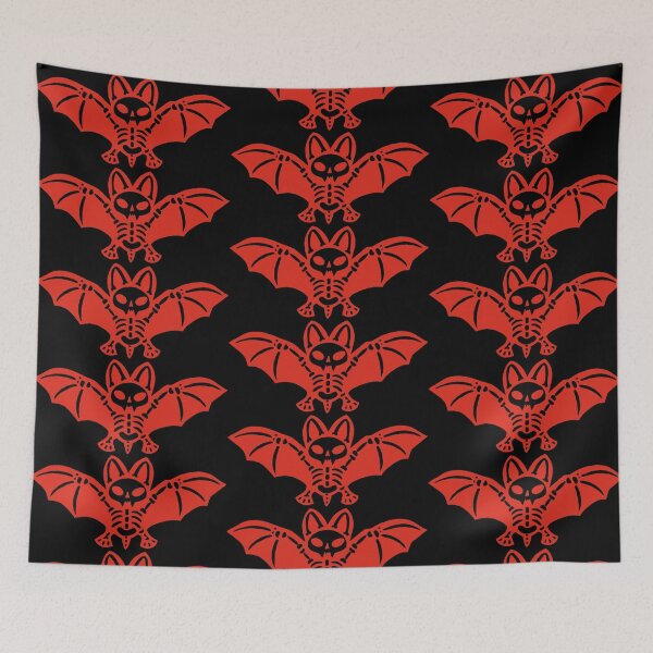 Item preview, Skeleton bat (red) designed and sold by Lagueny.