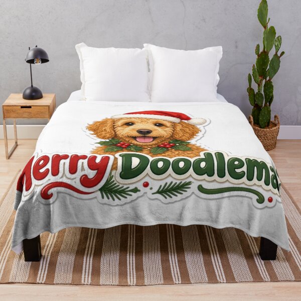 Item preview, Goldendoodle Mom Christmas Merry Doodlemas Gift designed and sold by Soft Merch.