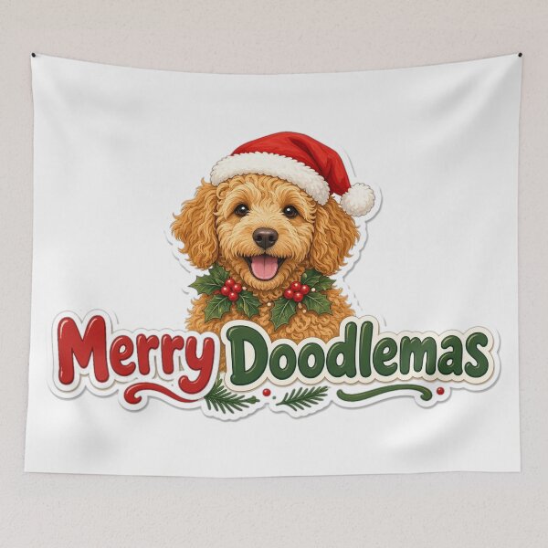 Item preview, Goldendoodle Mom Christmas Merry Doodlemas Gift designed and sold by Soft Merch.