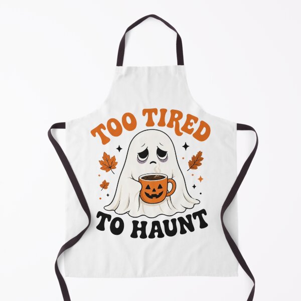 Item preview, Too Tired To Haunt Funny Introvert Ghost Halloween Art designed and sold by Créative touche .
