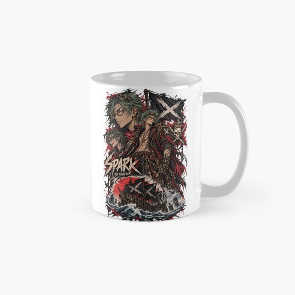 Item preview, Spark The Tinkerer Black Mark Crew Anime Pirate Manga Graphic designed and sold by Boomaroo.