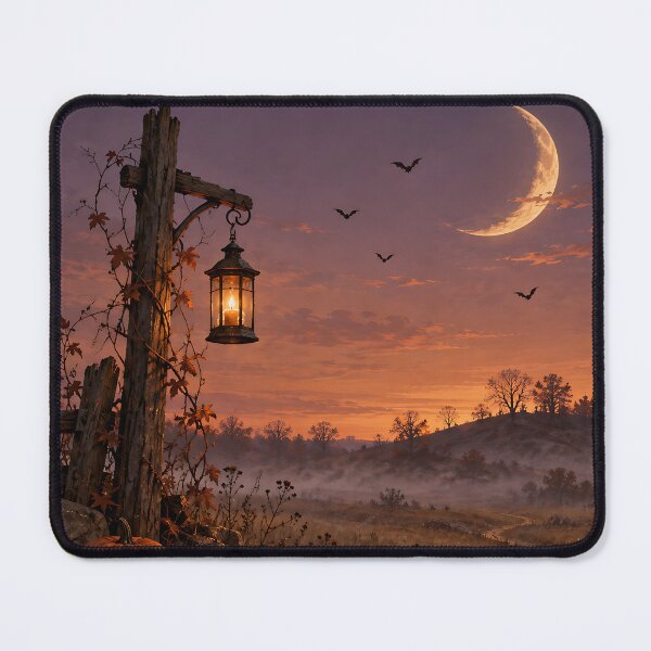 Item preview, Halloween Empty landscape designed and sold by RobertMartinArt.