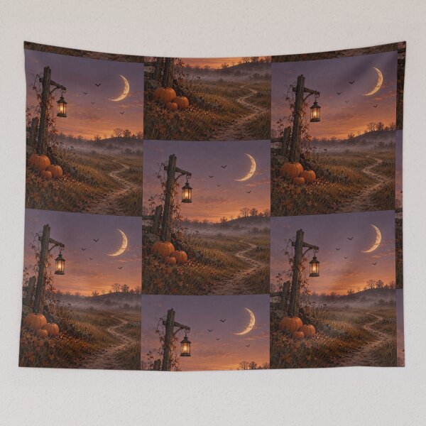 Item preview, Halloween Empty landscape designed and sold by RobertMartinArt.