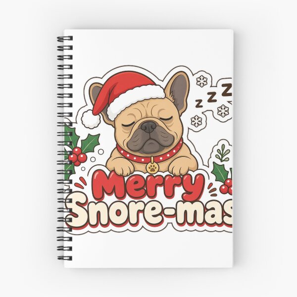 Item preview, Frenchie Mom Christmas Merry Snore-mas Gift designed and sold by Soft Merch.