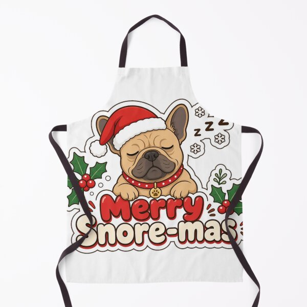 Item preview, Frenchie Mom Christmas Merry Snore-mas Gift designed and sold by Soft Merch.