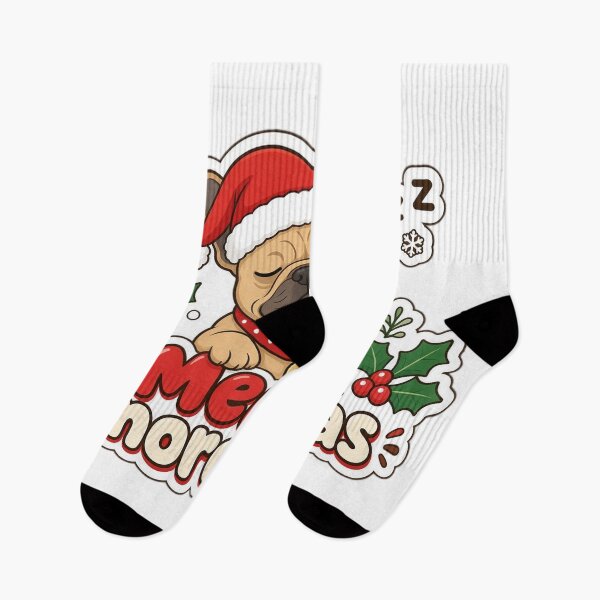 Item preview, Frenchie Mom Christmas Merry Snore-mas Gift designed and sold by Soft Merch.