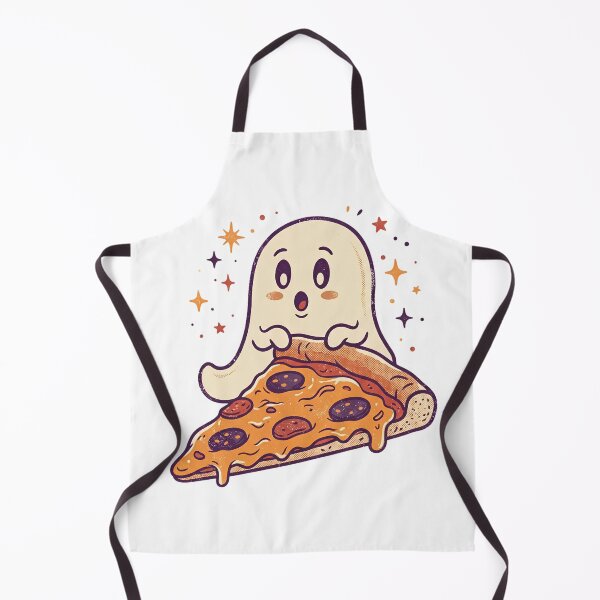 Item preview, Funny Ghost Pizza Halloween designed and sold by abdelski.
