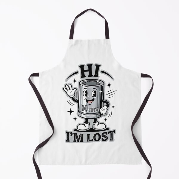 Item preview, Hi I'm Lost 10mm Socket Mechanic Tool Humor designed and sold by ZAbiriarto.