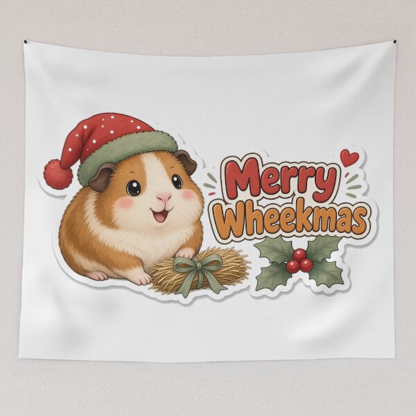 Item preview, Guinea Pig Mom Christmas Merry Wheekmas Gift designed and sold by Soft Merch.