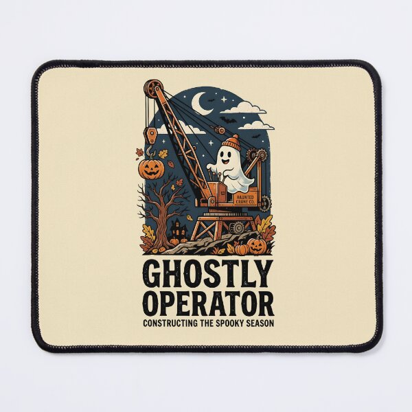 Item preview, Ghostly operator - Constructing the Spooky Season designed and sold by ParadoxParadox.