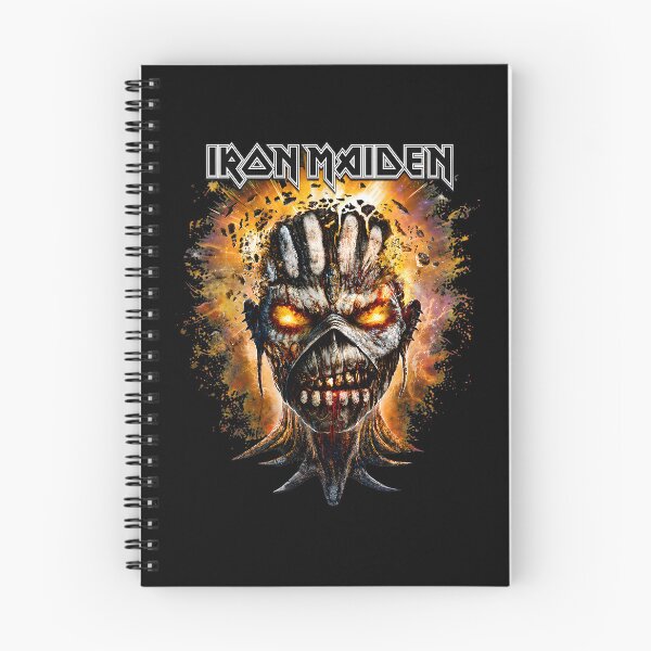 Item preview,  Maiden Eddie Metal Band Explosive Fiery Art designed and sold by Rafiqrafisqy.