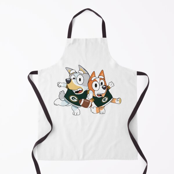 Item preview, Bluey & Bingo Packers Football designed and sold by Kleinpixel.