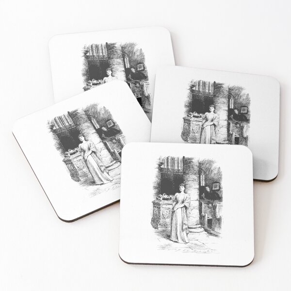Item preview, Vintage The Shadow on the Blind Ghost Story Art Plate 2 designed and sold by Antique Science Press.