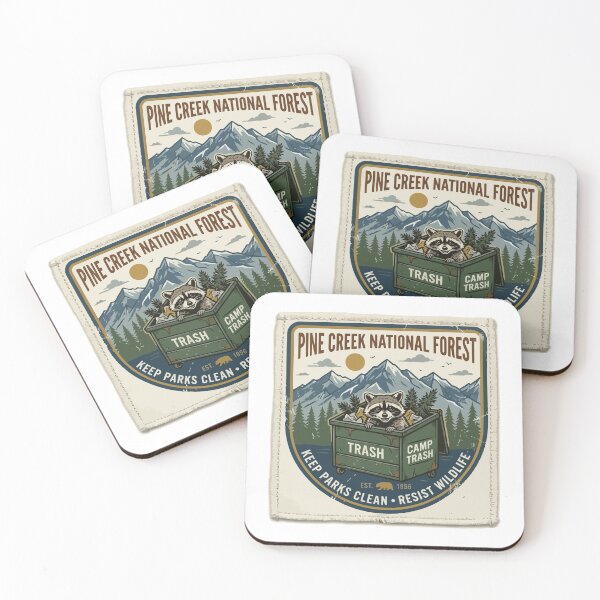Item preview, Vintage National Park Trash Panda Raccoon Camping Gift designed and sold by Arc2020.