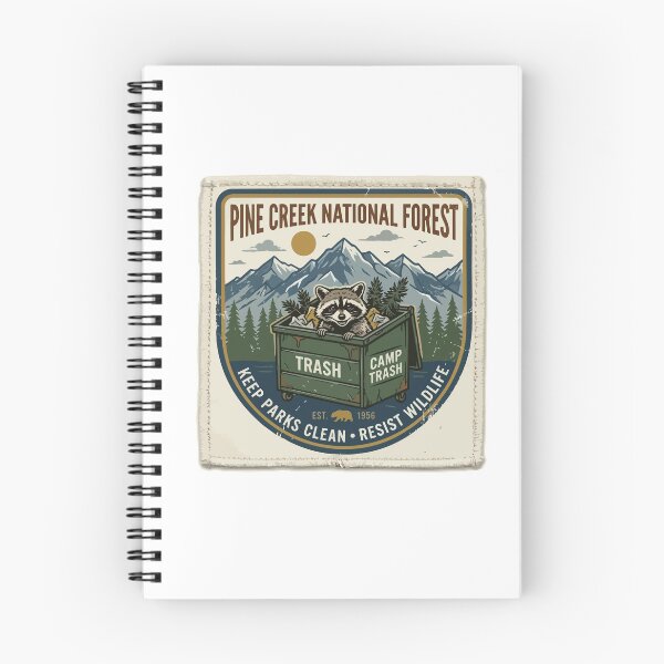 Item preview, Vintage National Park Trash Panda Raccoon Camping Gift designed and sold by Arc2020.