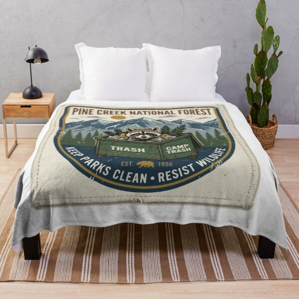 Item preview, Vintage National Park Trash Panda Raccoon Camping Gift designed and sold by Arc2020.