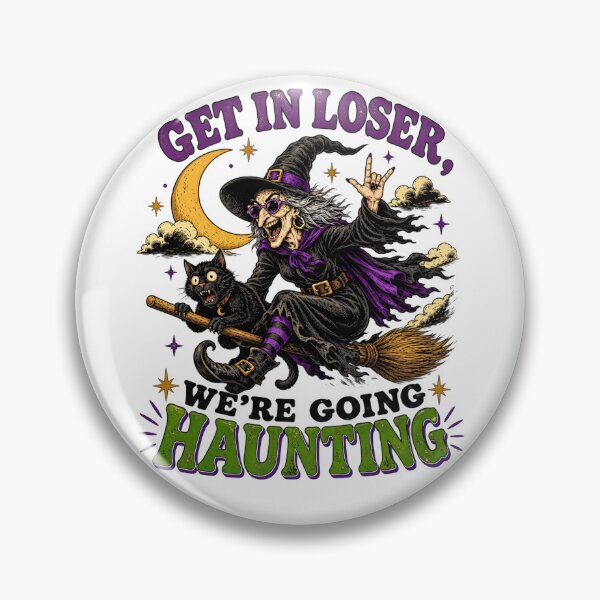 Item preview, Get In Loser We're Going Haunting designed and sold by m-smith-bear.