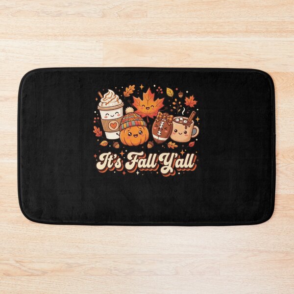 Item preview, It's Fall Y'all Autumn Season Pumpkin Football Coffee Hot Cocoa designed and sold by ZAbiriarto.
