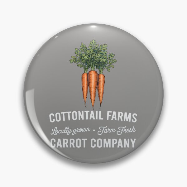 Item preview, Logotipo vintage de Cottontail Farms Carrot Company-35 designed and sold by TadijBabic.