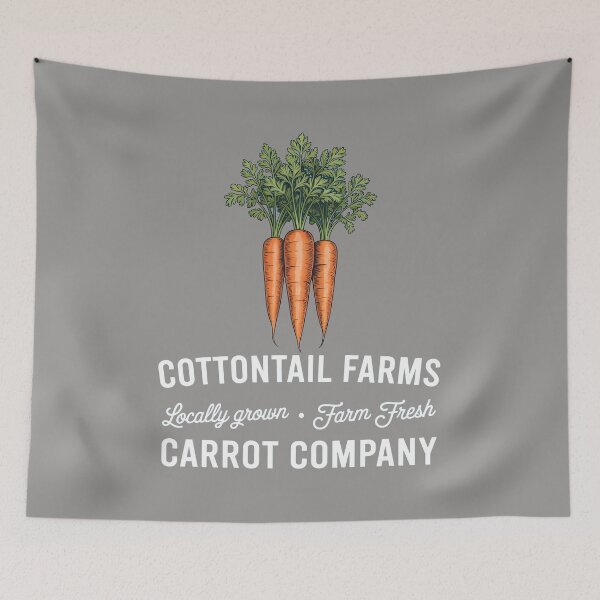 Item preview, Cottontail Farms Carrot Company Vintage Logo-35 designed and sold by TadijBabic.