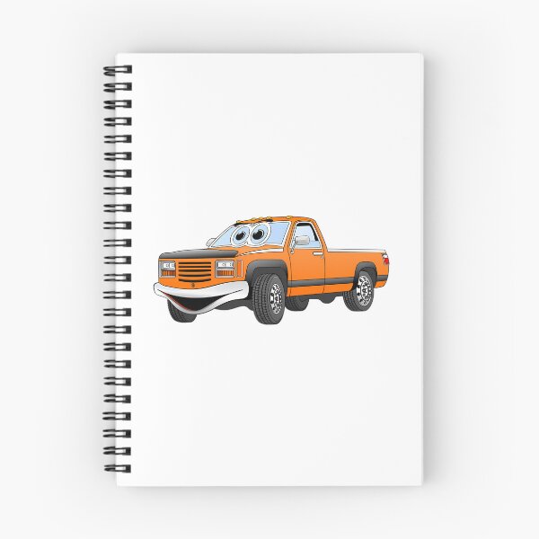 Item preview, Orange Pick Up Truck Cartoon designed and sold by violett-godsey.