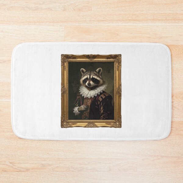 Item preview, Renaissance Oil Painting Elegant Gentleman Raccoon Art designed and sold by Arc2020.