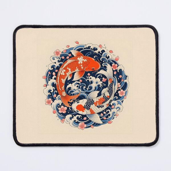 Item preview, Japanese Koi Fish Art designed and sold by Glitchart66.